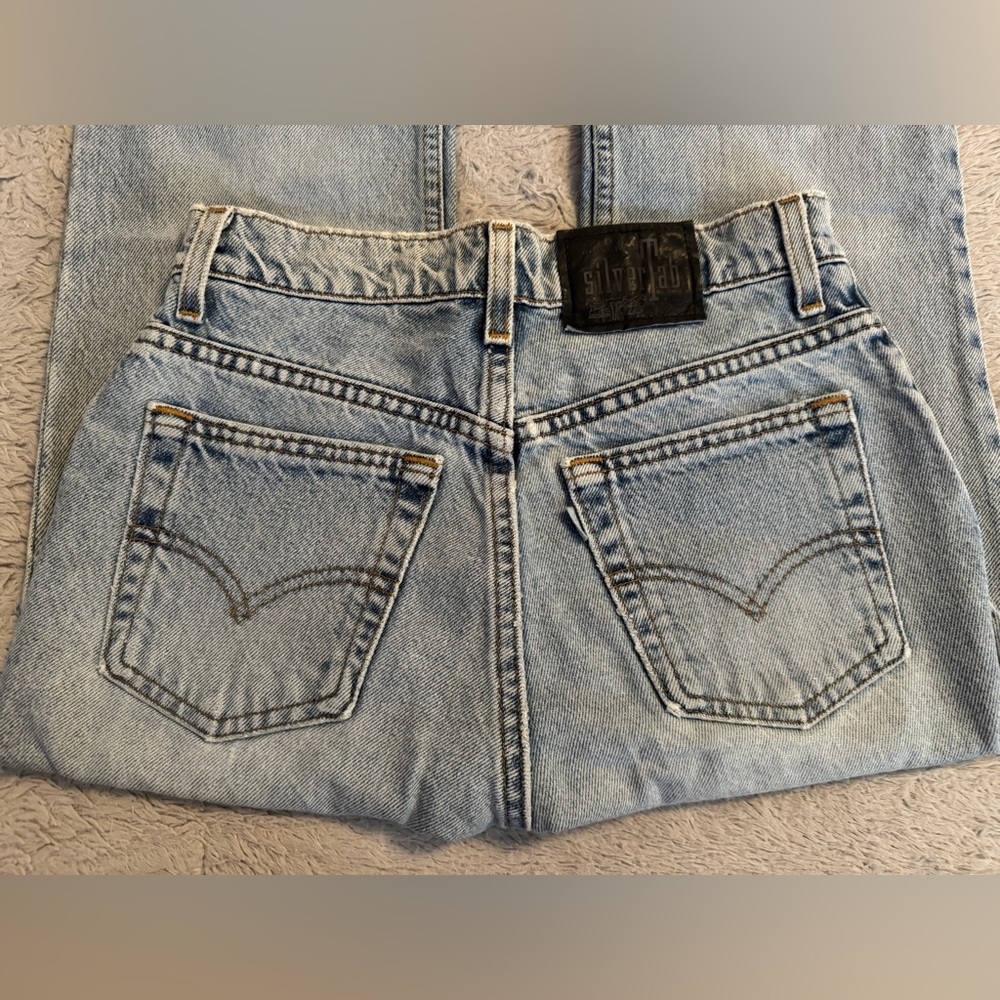 Levi’s SilverTab Vintage Light Denim Flare Leg Jeans Subtle Fading Size 5 EGUC!!
